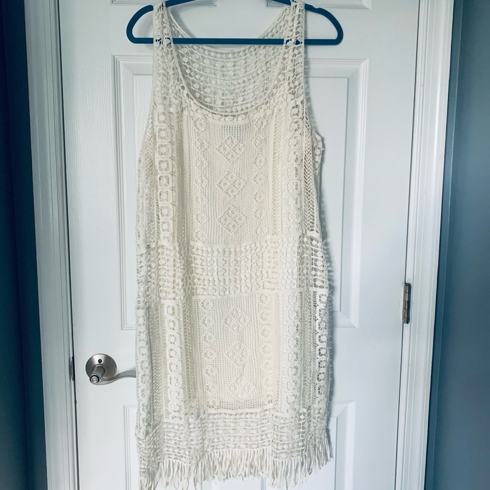 Ralph Lauren White Lace Dress